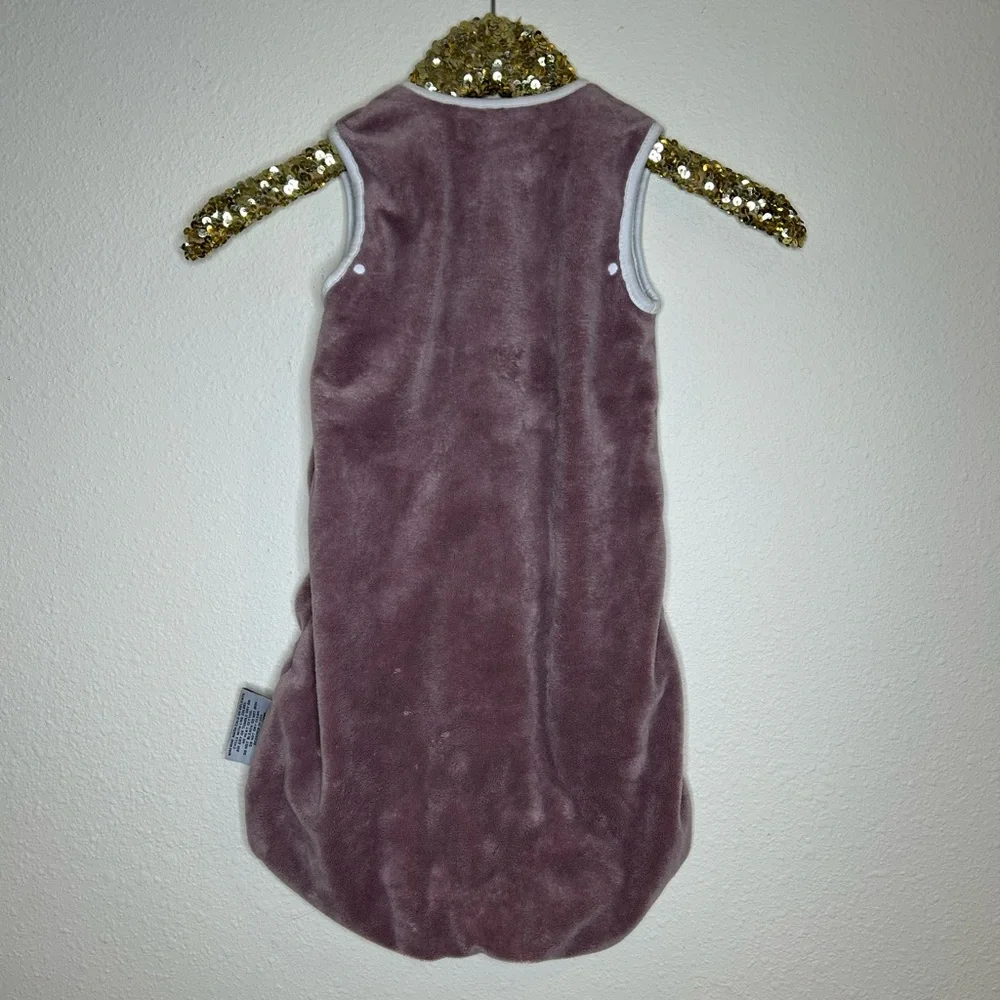 Minky Couture Plush Rose Sleep Sack 3-12 Months